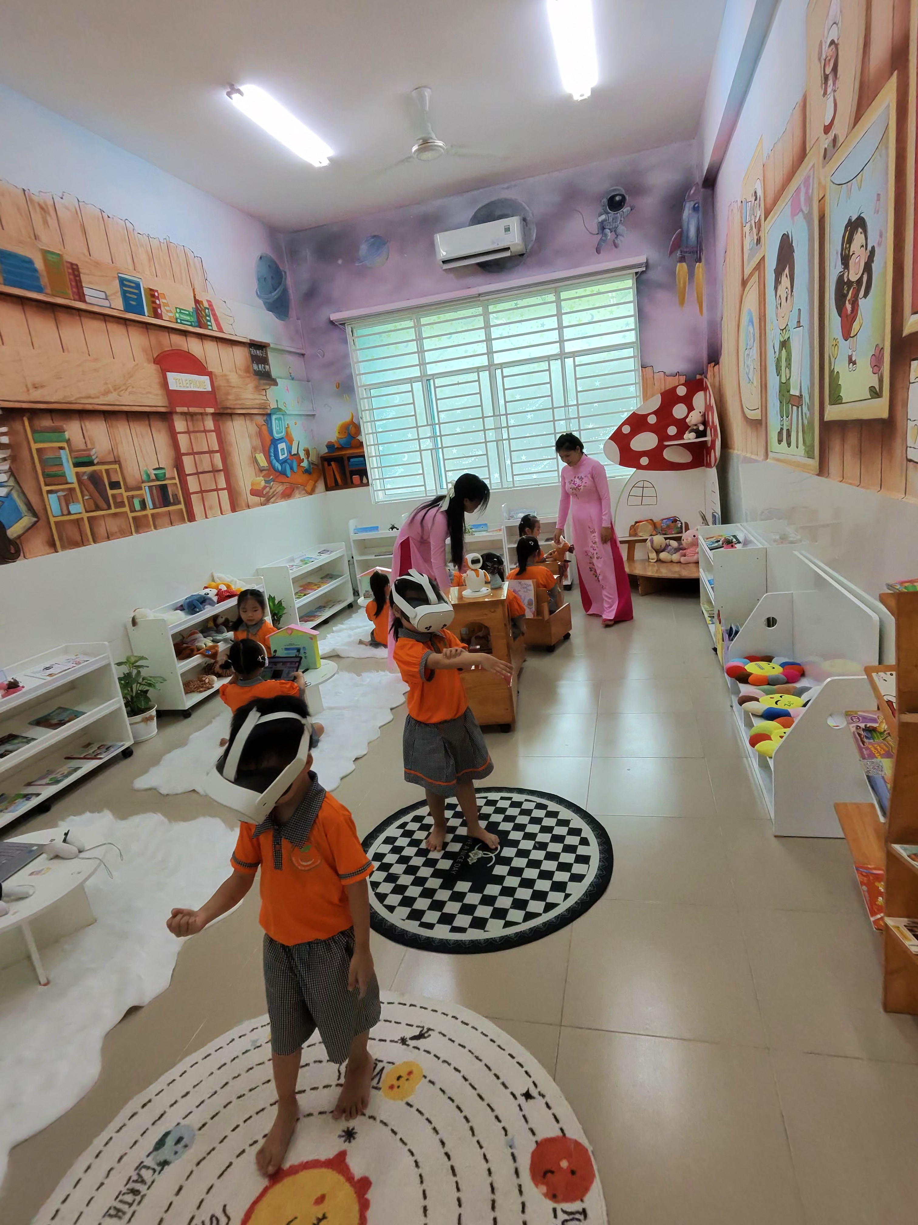 Setup sự kiện và khu vực Play VR